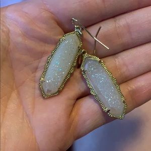 Kendra Scott drusy earrings